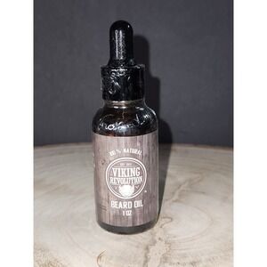 Viking Revolution Unscented Beard Oil for Men - 1 Fl Oz (Pack of 1)~NEW/SEALED
